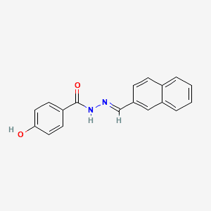 2D molecular structure of SLU-PP-332, CAS 303760-60-3, C18H14N2O2.