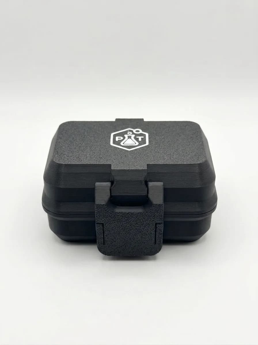 6 Vial Case (Black/White)