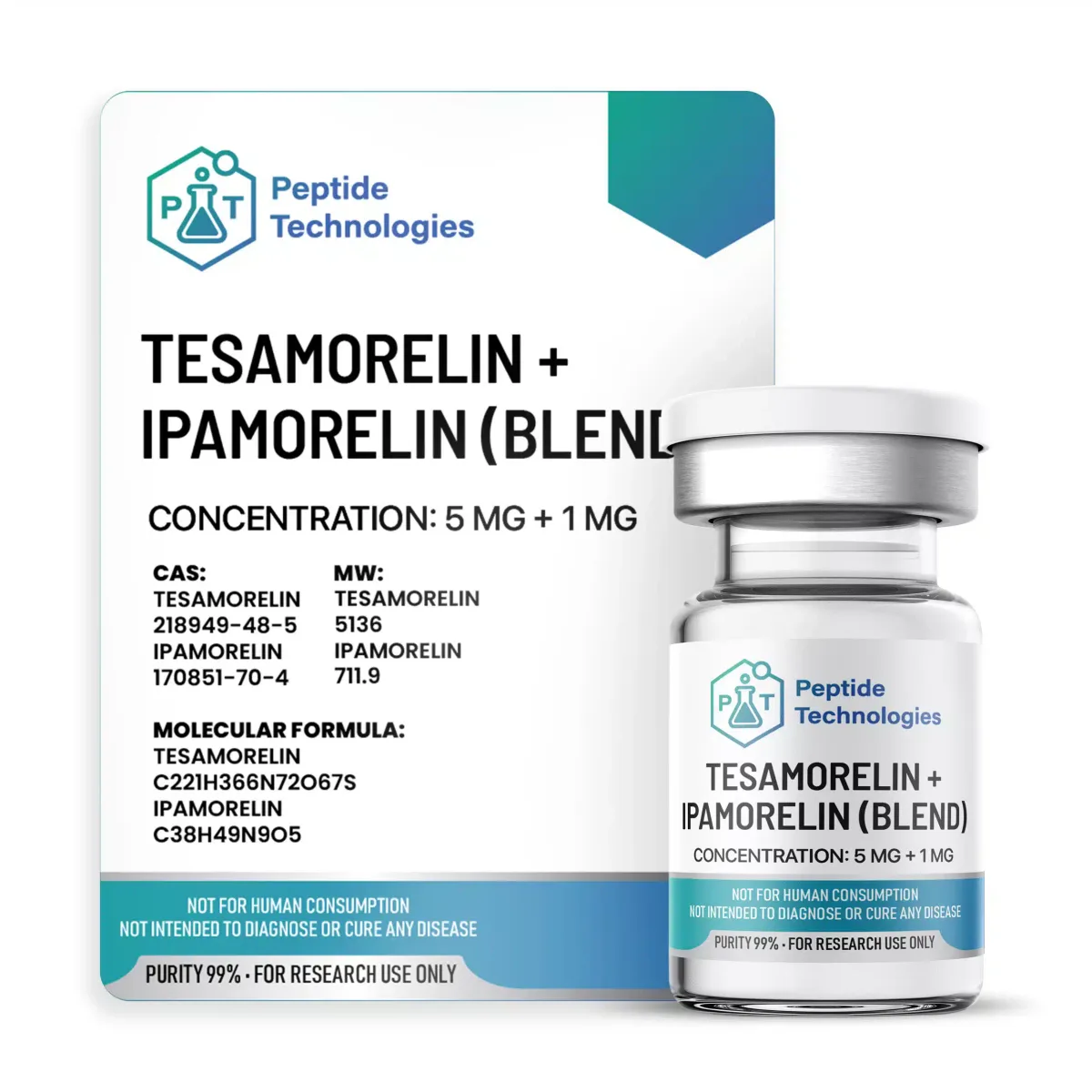Tesamorelin + Ipamorelin Blend